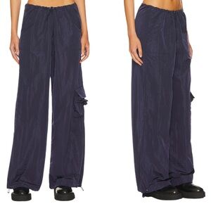 NWT Revolve Superdown Ruby Parachute Pant in Navy Size‎ XS